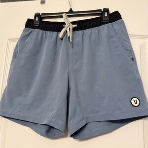 Vuori Kore Men’s Light Blue Athletic Shorts Size M